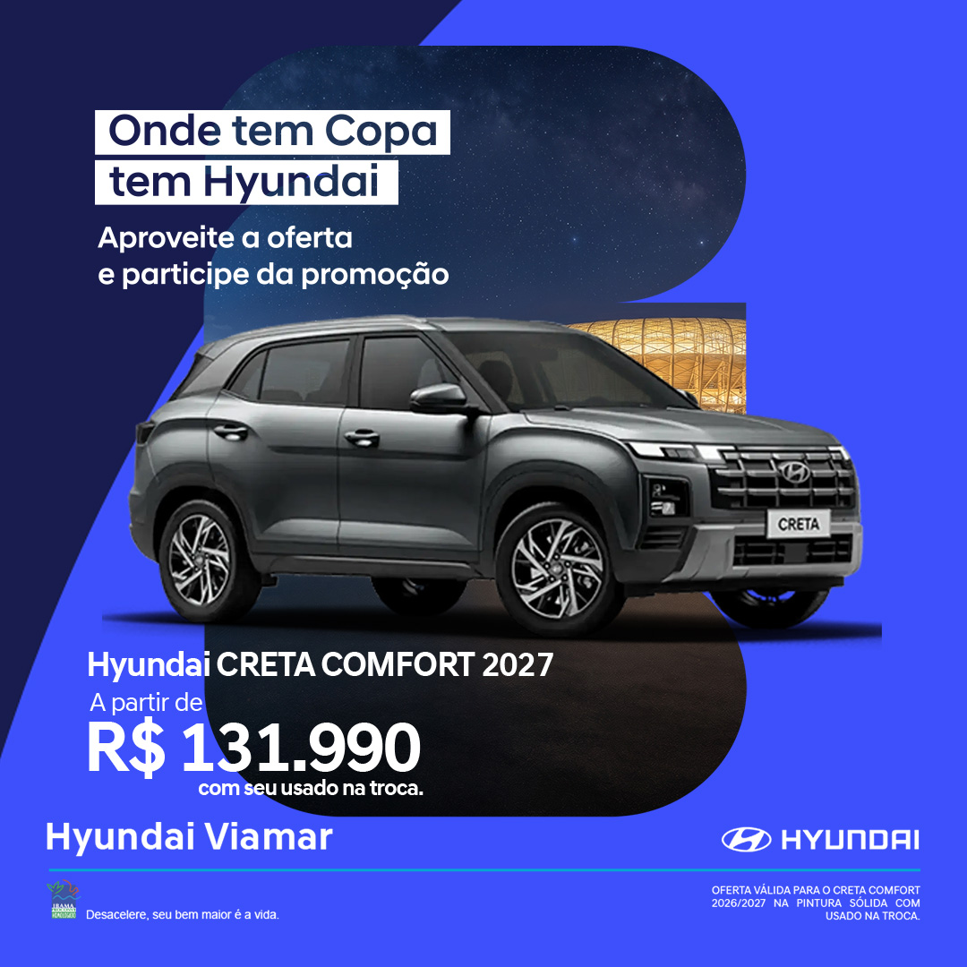 Oferta Novo Hyundai Creta Comfort 2027